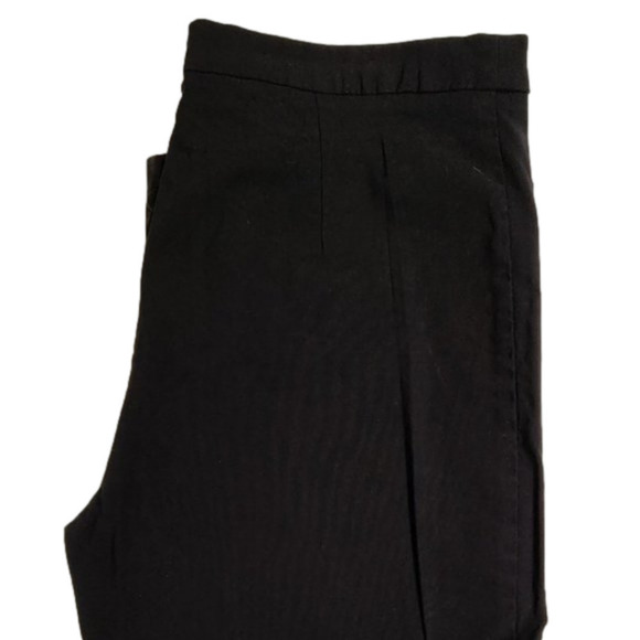 R Pants - Black Stretchy Straight leg (code-B022)